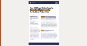 NHS 로열 볼턴 병원 — 연 1회 진단을 주간 검증으로 표지